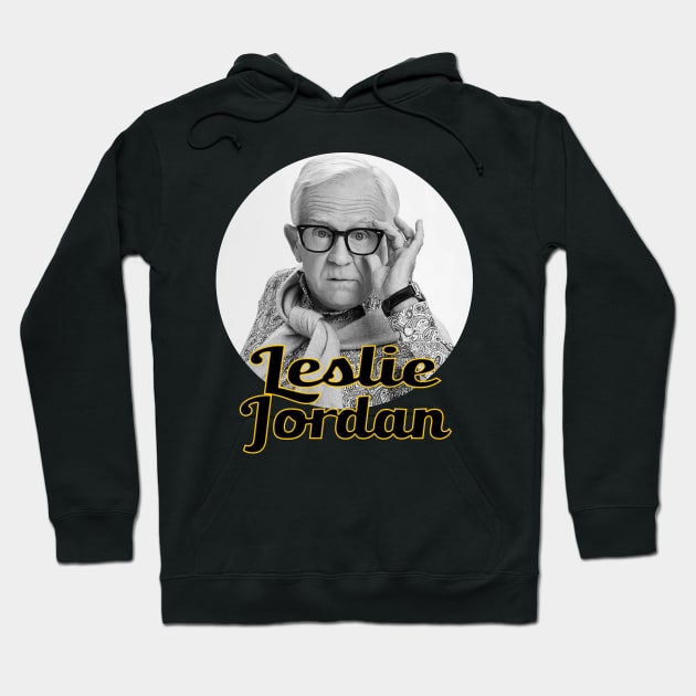 Leslie Jordan- Well sh*t Hoodie by lordwand